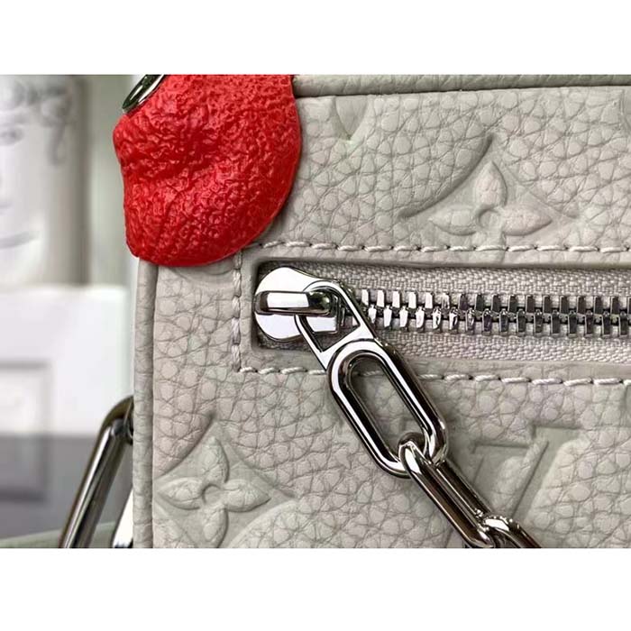 Louis Vuitton Mini Soft Trunk Glitter Silver in Cowhide Leather with Silver-tone  - US