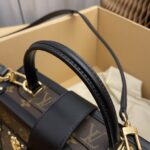 Louis Vuitton LV Unisex Petite Malle V. Monogram Coated Canvas S-Lock – Image 11