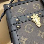 Louis Vuitton LV Unisex Petite Malle V. Monogram Coated Canvas S-Lock – Image 12