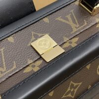 Louis Vuitton LV Unisex Petite Malle V. Monogram Coated Canvas S-Lock (1)