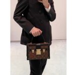 Louis Vuitton LV Unisex Petite Malle V. Monogram Coated Canvas S-Lock – Image 19