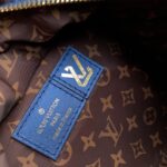 Louis Vuitton LV Unisex Pillow Palm Springs Mini Backpack Navy Blue Recycled Metallic Nylon - Image 10