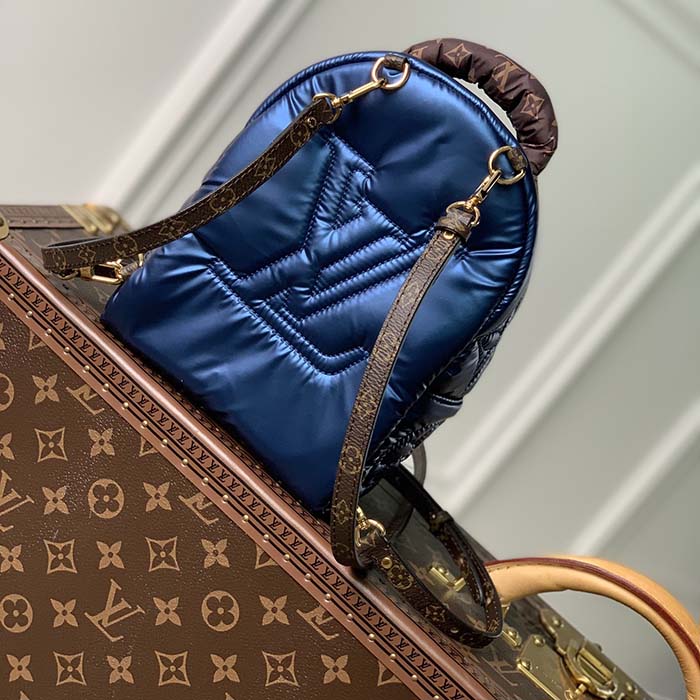 Louis Vuitton, Bags, Louis Vuitton Rare 223 Puffer Pillow Palm Spring  Mini Backpack Lvj1020