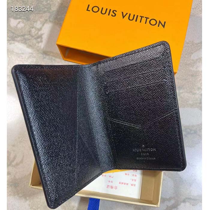 Louis Vuitton LV Unisex Pocket Organizer Coated Canvas Cowhide Leather Lining (3)