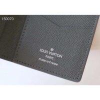 Louis Vuitton LV Unisex Pocket Organizer Epicea Glacier Taiga Cowhide Leather (2)