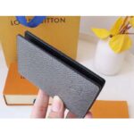 Louis Vuitton LV Unisex Pocket Organizer Glacier Black Taiga Cowhide Leather – Bild 6