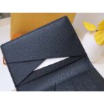 Louis Vuitton LV Unisex Pocket Organizer Glacier Black Taiga Cowhide Leather – Bild 8