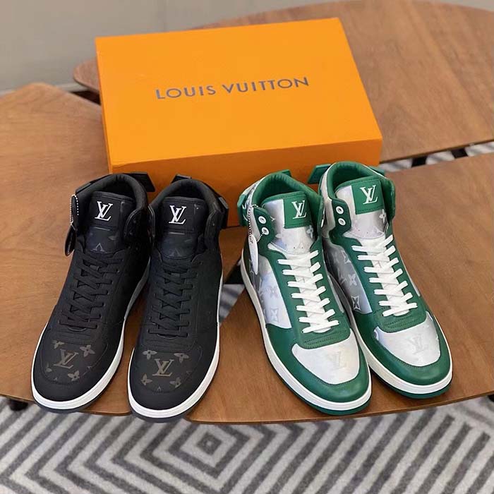 Louis Vuitton LV Rivoli sneakers new Green ref.793453 - Joli Closet