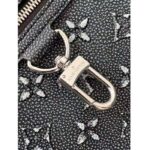 Louis Vuitton LV Unisex Roll Top Backpack Black Charcoal Cowhide Leather - Image 8