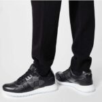 Louis Vuitton LV Unisex Run Away Sneaker Black Maxi Damier Embossed Grained Calf - Bild 13