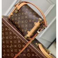 Louis Vuitton LV Unisex Side Trunk PM Handbag Monogram Coated Canvas (1)