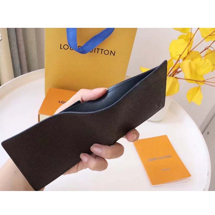 Louis Vuitton Slender Wallet - Taiga Acajou Leather