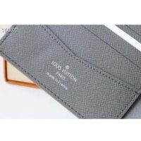 Louis Vuitton LV Unisex Slender Wallet Embossed Taiga Leather Epicea Glacier Cowhide (9)