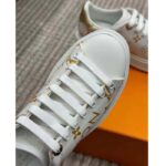 Louis Vuitton LV Unisex Time Out Sneaker Gold Monogram Debossed Calf Leather – Bild 7