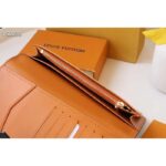 Louis Vuitton LV Unisex Vertical Wallet Black Arizona Taurillon Cowhide Leather - Image 7