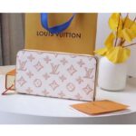 Louis Vuitton LV Unisex Zippy Wallet Beige Monogram Coated Canvas Calf Leather - immagine 3
