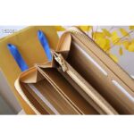 Louis Vuitton LV Unisex Zippy Wallet Beige Monogram Coated Canvas Calf Leather - immagine 10