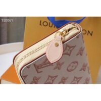 Louis Vuitton LV Unisex Zippy Wallet Beige Monogram Coated Canvas Calf Leather (10)