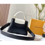 Louis Vuitton LV Women Capucines BB Black Greige Doux Scarlet Taurillon Leather – Bild 3