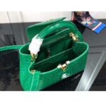 Louis Vuitton LV Women Capucines BB Handbag Green Crocodilien Brillant Savoir Faire - Image 6