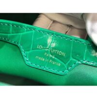 Louis Vuitton LV Women Capucines BB Handbag Green Crocodilien Brillant Savoir Faire (2)
