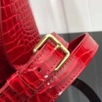 Louis Vuitton LV Women Capucines BB Handbag Red Crocodilien Brillant Savoir Faire – Image 9