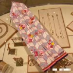 Louis Vuitton LV Women Damier Pop Up Bandeau Pink Azure Blue Silk Inkjet Print - Image 2