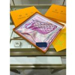 Louis Vuitton LV Women Kit 90 Square Sunrise Pastel Silk Print Monogram Pattern - immagine 7