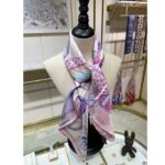 Louis Vuitton LV Women Kit 90 Square Sunrise Pastel Silk Print Monogram Pattern - immagine 5