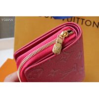 Louis Vuitton LV Women Lou Wallet Fall For You Fuchsia Pink Monogram Coated Canvas (9)