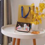 Louis Vuitton LV Women Mini Pochette Accessoires Blue Monogram Coated Canvas – Image 8