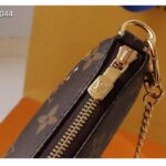 Louis Vuitton LV Women Mini Pochette Accessoires in Monogram Coated Canvas - Image 9