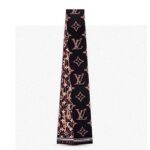 Louis Vuitton LV Women Monogram Giant Jungle Black Silk Bandeau Monogram Canvas