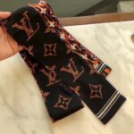 Louis Vuitton LV Women Monogram Giant Jungle Black Silk Bandeau Monogram Canvas - Image 4