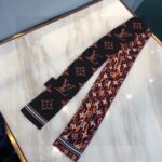 Louis Vuitton LV Women Monogram Giant Jungle Black Silk Bandeau Monogram Canvas - Image 2