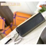 Louis Vuitton LV Women Mylockme Chain Bag Light Khaki Green Grained Calf Leather - immagine 6