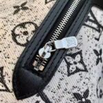 Louis Vuitton LV Women Neverfull MM Tote Gray Denim Textile Jacquard – Bild 12