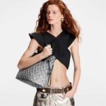 Louis Vuitton LV Women Neverfull MM Tote Gray Denim Textile Jacquard – Bild 15