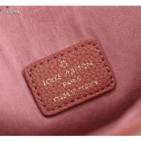 Louis Vuitton LV Women Pochette Métis Handbag Trianon Pink Cream Embossed Grained Cowhide (2)