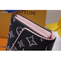 Louis Vuitton LV Women Sarah Wallet Fall for You Black Monogram Coated Canvas (4)