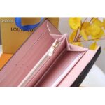 Louis Vuitton LV Women Sarah Wallet Fall for You Black Monogram Coated Canvas - Image 9