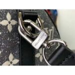 Louis Vuitton LV Women Speedy Bandoulière 25 Handbag Gray Denim Textile Jacquard - Image 12