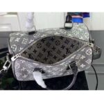 Louis Vuitton LV Women Speedy Bandoulière 25 Handbag Gray Denim Textile Jacquard - Image 9