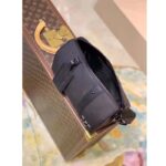 Louis Vuitton Unisex City Keepall Bag Black Aerogram Grained Calf Leather – Bild 6