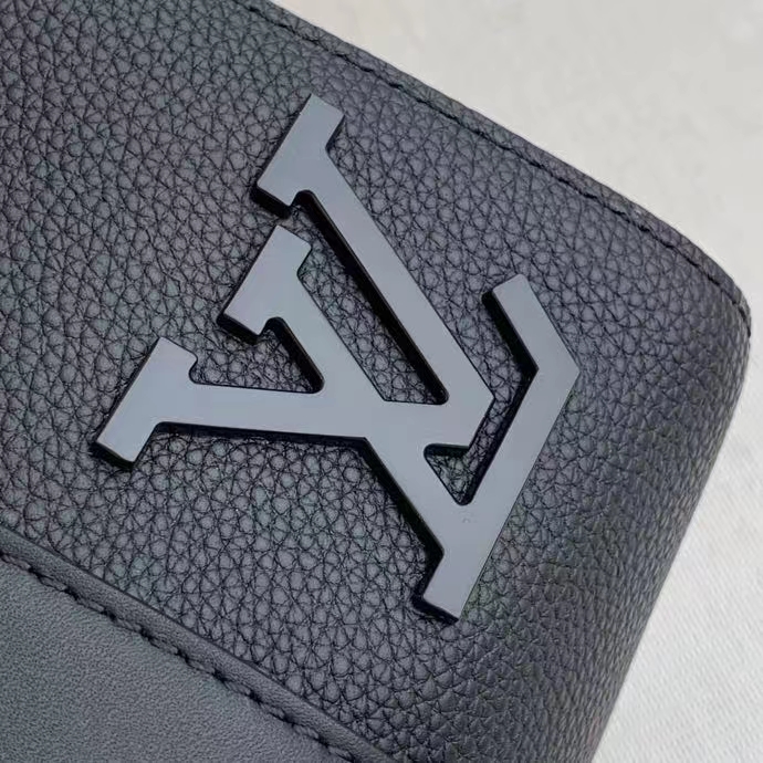 Louis Vuitton Unisex City Keepall Bag Black Aerogram Grained Calf Leather (7)