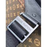 Louis Vuitton Unisex LV Aerogram Takeoff Sling Black Grained Calf Leather - Image 7
