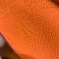 Louis Vuitton Unisex LV Aerogram Takeoff Sling Saffron Yellow Cowhide Leather (15)
