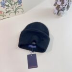 Louis Vuitton Unisex LV Ahead Beanie One Size Black Cashmere Initials - Bild 2