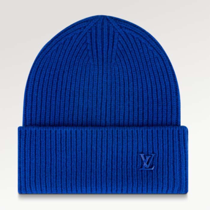 LOUIS VUITTON Cashmere LV Ahead Bonnet Beanie Camel 1296329