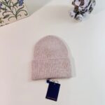 Louis Vuitton Unisex LV Ahead Beanie One Size Crème Beige Cashmere Enamel Initials - Bild 4